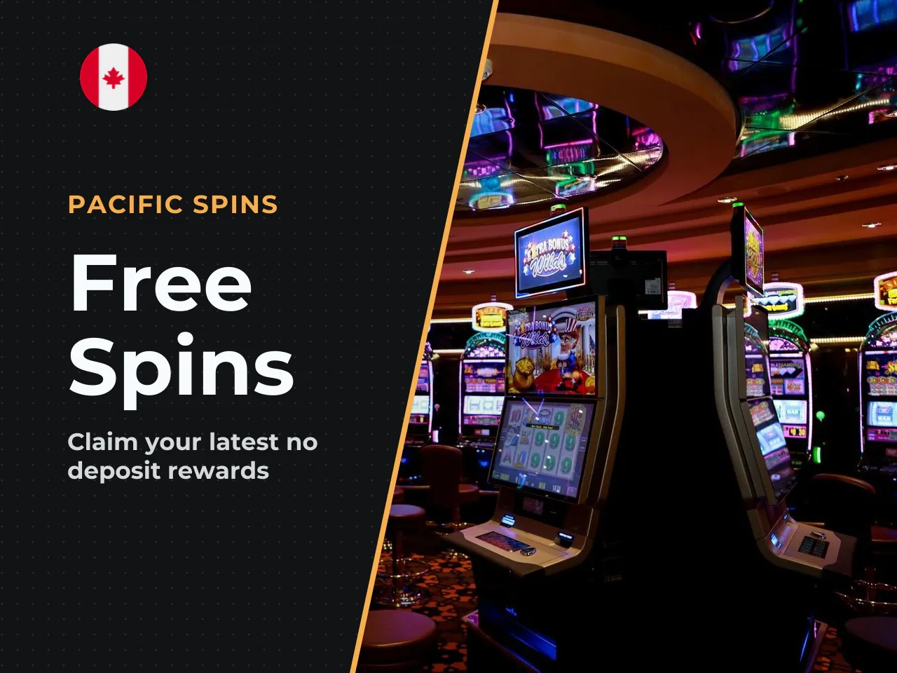 Pacific Spins No Deposit Free Spins