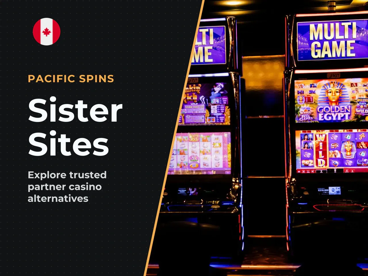 10. Pacific Spins Sister Sites SpinLogic