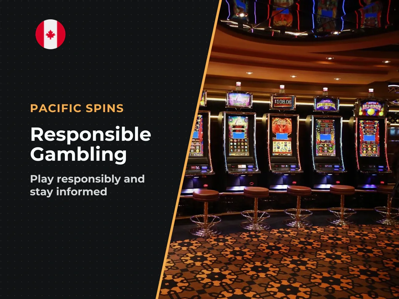 Responsible gambling and disclaimer. 19 in