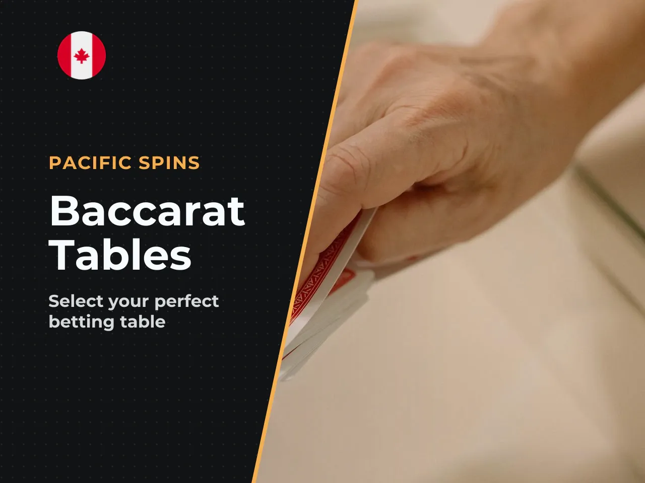 Choosing a Baccarat Game and Table