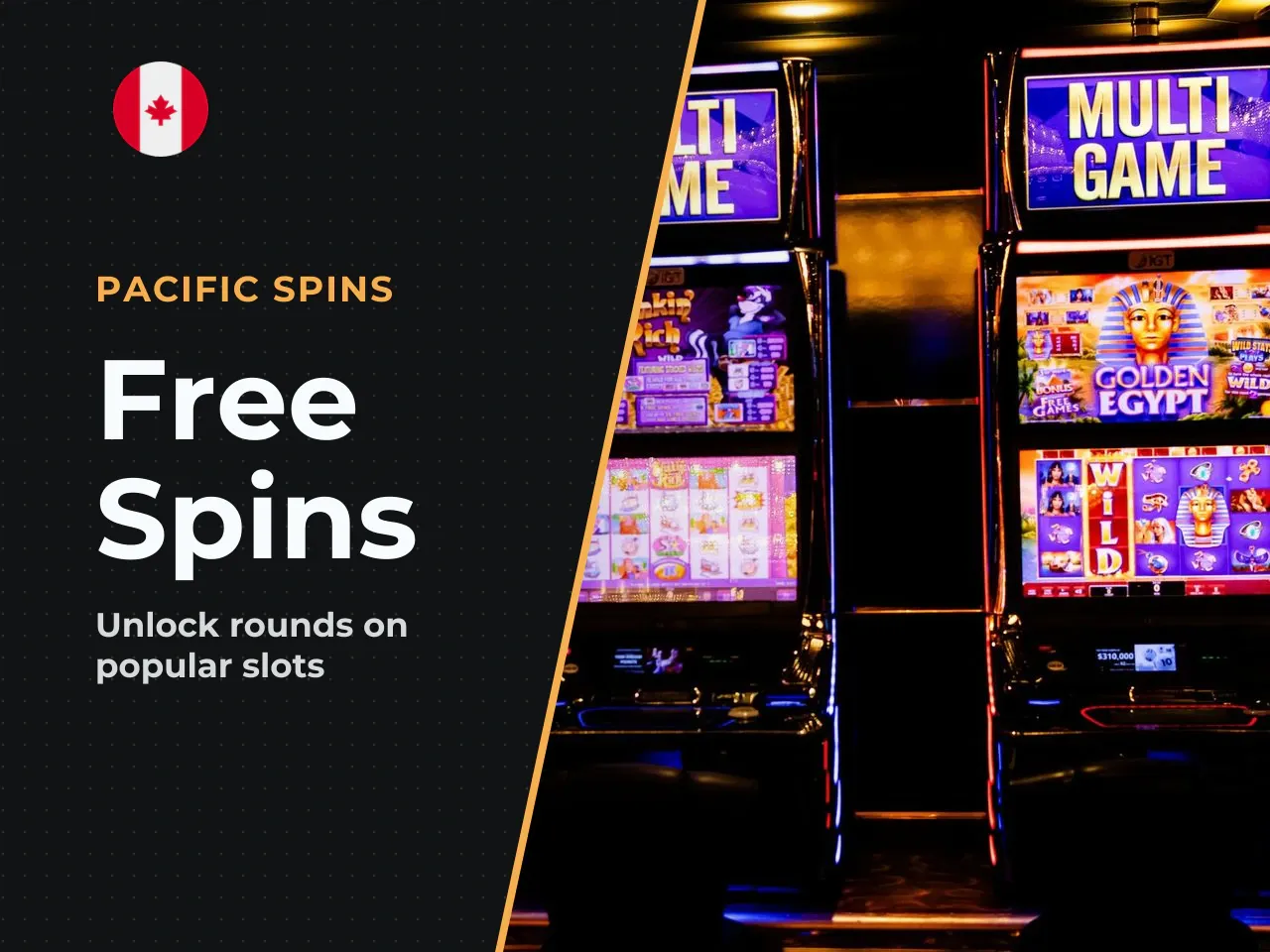 Free Spins Codes for Pacific Spins