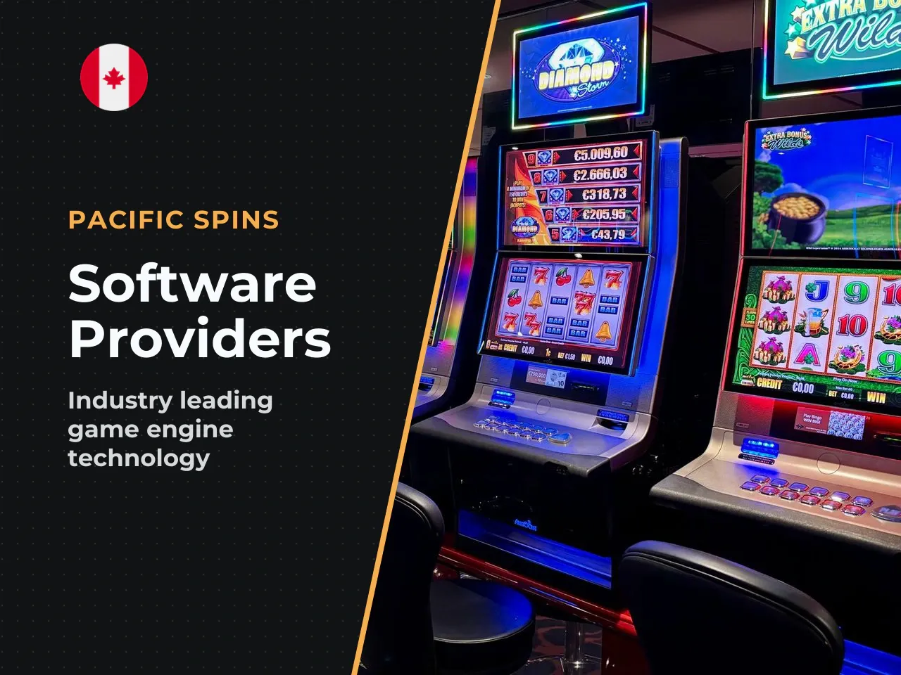 5.2 Software Providers RTG SpinLogic. Pacific